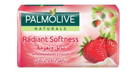 Palmolive Soap Bar Radiant Softness with Strawberry & Yogurt 170 gr