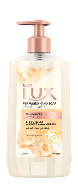 Lux Liquid Hand Wash Velvet Jasmine Scent with Glycerin 500 ml