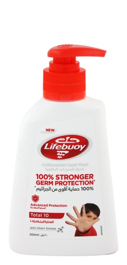 Lifebuoy Total 10 Antibacterial Liquid Hand Wash 200 ml