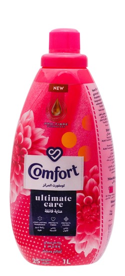 Comfort Ultimate Care Fabric Softener Orchid & Musk Scent 1 L