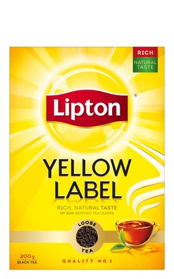 Lipton Yellow Label Loose Black Tea 200 gr