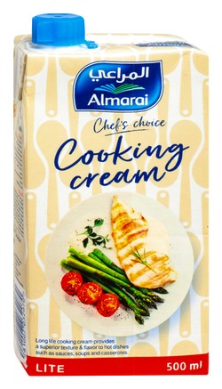 Almarai Chef s Choice Long Life Lite Cooking Cream 500 ml