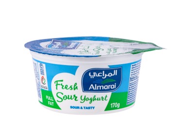 Almarai Fresh Full Cream Sour Yogurt 170 gr