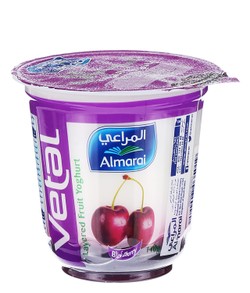 Almarai Vetal Layered Black Cherry Yogurt 140 gr