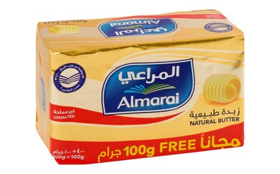 Almarai Unsalted Natural Butter (400g + 100g Free) 500 gr