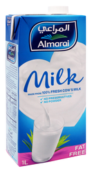 Almarai Long Life Milk - fat free  preservatives free  powder free 1 L