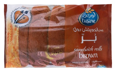 L usine Burger Buns with Sesame Seeds (6 Pieces) 400 gr