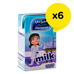 Almarai Long Life Full Fat Milk 6 x 150 ml