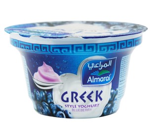 Almarai Greek Style Full Fat Blueberry Yogurt 150 gr