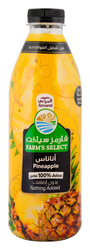 Almarai Farm s Select Long Life Pineapple Juice - flavoring free  food additive free  no added water 1 L