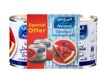 Almarai Sweetened Condensed Milk (Special Offer) 2 x 397 gr