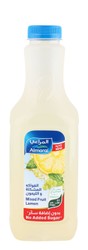 Almarai Long Life Mixed Fruit Lemon Juice with Pulp - no added sugar 1 L