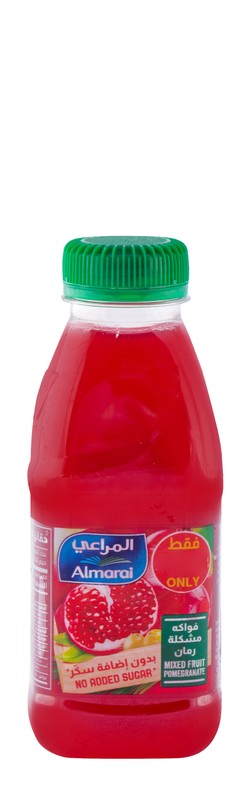 Almarai Long Life Mixed Fruit & Pomegranate Juice - no added sugar 200 ml