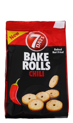 7 Days Bake Rolls Chili Flavor 60 gr