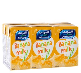 Almarai Long Life Banana Milk 6 x 150 ml