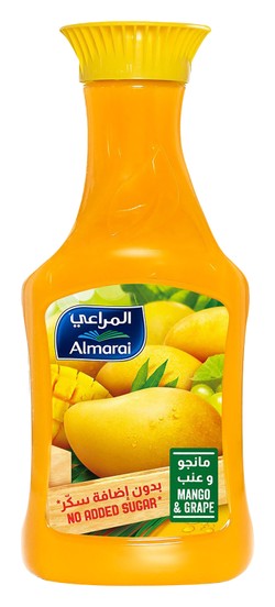 Almarai Long Life Mango & Grape Juice - no added sugar 1.4 L