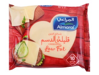 Almarai Low Fat Cheese Slices (10 Slices) 200 gr