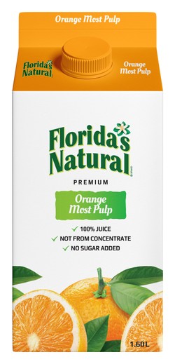 Florida s Natural Long Life Orange Juice with Pulp - no added sugar 1.6 L