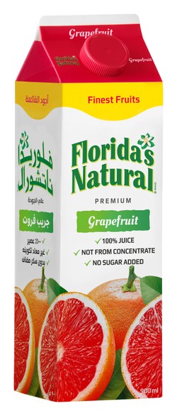 Florida s Natural Long Life Grapefruit Juice - no added sugar 900 ml