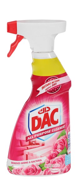 Dac All Purpose Cleaner Spray Wild Rose Scent 500 ml