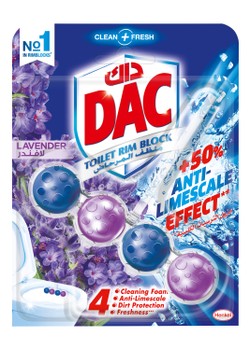 Dac Toilet Rim Block Lavender Scent 50 gr