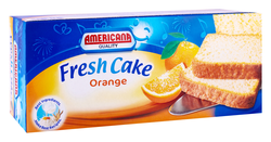 Americana Fresh Cake Orange Flavor 230 gr