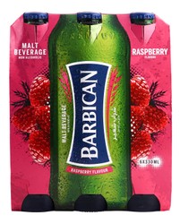 Barbican Non-Alcoholic Malt Beverages Raspberry Flavor 6 x 330 ml