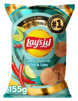 Lay s Chili & Lime Potato Chips 155 gr