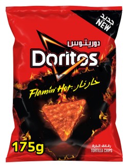 Doritos Flamin  Hot Tortilla Chips 175 gr