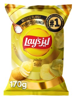 Lay s Salted Potato Chips 170 gr