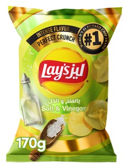 Lay s Salt & Vinegar Potato Chips 170 gr