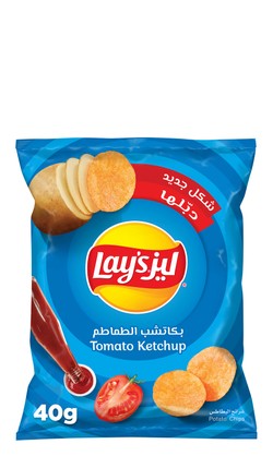 Lay s Tomato Ketchup Potato Chips 40 gr