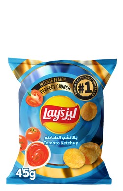 Lay s Tomato Ketchup Potato Chips 45 gr