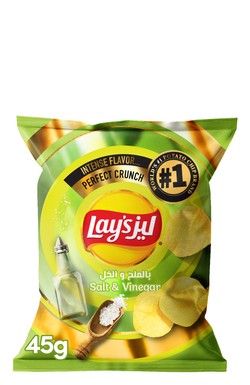 Lay s Salt & Vinegar Potato Chips 45 gr