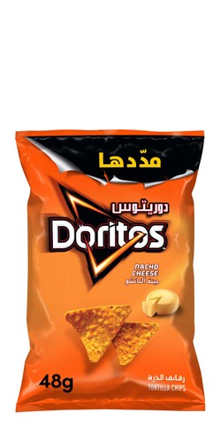 Doritos Nacho Cheese Tortilla Chips 48 gr