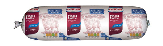 Americana Frozen Minced Mutton - artificial flavors free  artificial colors free  no added hormones 400 gr