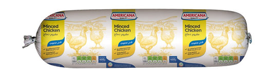 Americana Frozen Minced Chicken - trans fat free  artificial flavors free  artificial colors free 400 gr