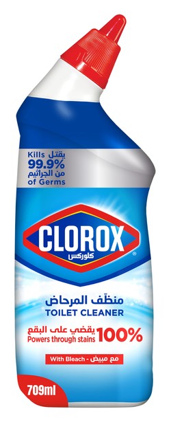 Clorox Original Toilet Cleaner Liquid with Bleach 709 ml