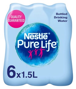 Nestle Pure Life Water (6x1.5L) - low sodium 6 x 1.5 L