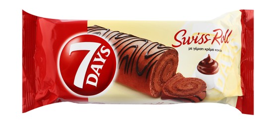 7 Days Mini Swiss Roll Filled with Cocoa Cream 20 gr