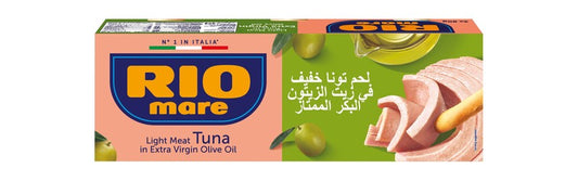 Rio Mare Light Meat Tuna in Extra Virgin Olive Oil 3 x 80 gr