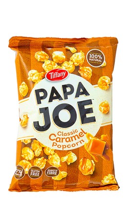 Tiffany Papa Joe Classic Popcorn Caramel Flavor - gluten free 50 gr