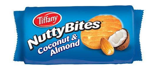 Tiffany Nutty Bites Biscuits with Coconut & Almonds - vegetarian 72 gr