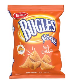 Tiffany Bugles Cheese Corn Chips 125 gr