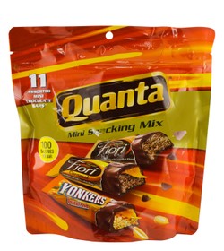 Quanta Assorted Mini Chocolate Bars (11 Pieces) 173 gr