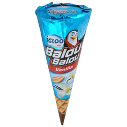 Igloo Balou Balou Vanilla Ice Cream Cone 120 ml