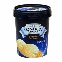 London Dairy Vanilla Ice Cream - vegetarian 500 ml