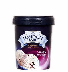 London Dairy Cookies & Cream Ice Cream - vegetarian 500 ml