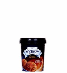 London Dairy Double Chocolate Ice Cream - vegetarian 125 ml