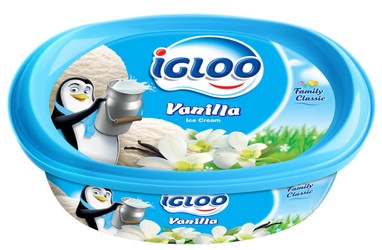 Igloo Vanilla Ice Cream 1 L